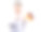 年轻的西班牙裔女医生手和手指很高兴地指着德国国旗图片下载