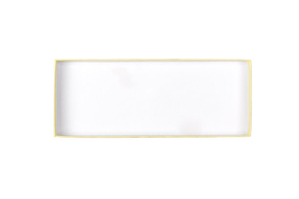 打开纸板白色盒子孤立的白色背景。俯视图图片下载