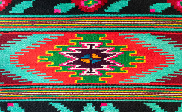 民间地毯图案设计图片下载