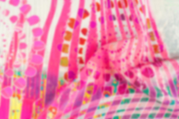 模糊丝绸般的背景。纹理背景图像，丝织品与抽象图案。彩色丝绸织物特写。丝绸面料的照片。纺织品设计。绘画面料，蜡染绢画图片下载