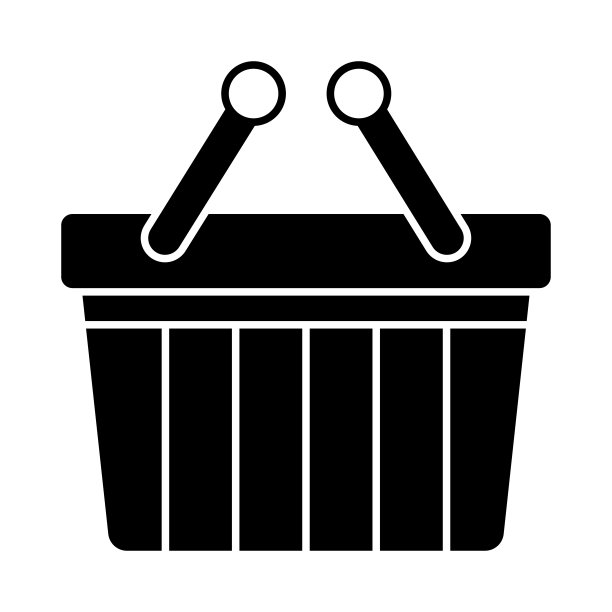 篮子购物手推车图片下载