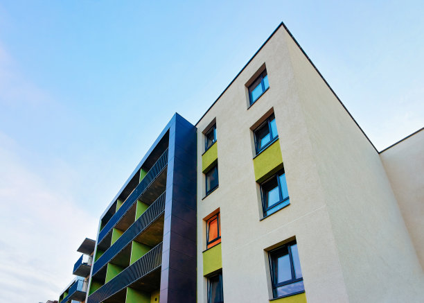 现代公寓楼外观图片下载