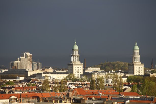 柏林的天际线图片下载