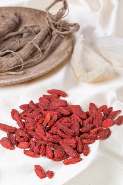 人参、枸杞、燕窝、中药、中药保健图片下载