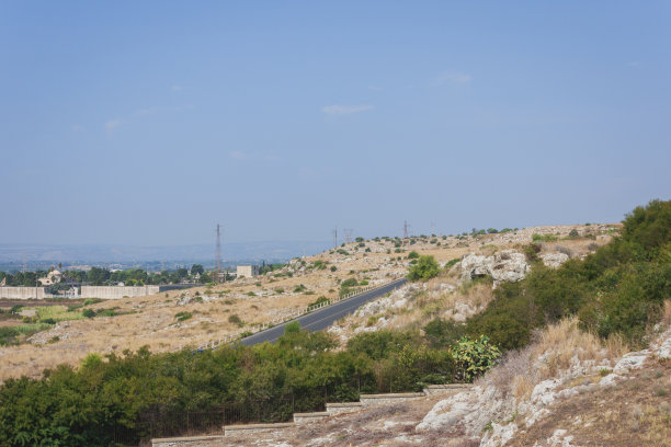从锡拉丘兹希腊剧院，风景，西西里岛，意大利图片下载