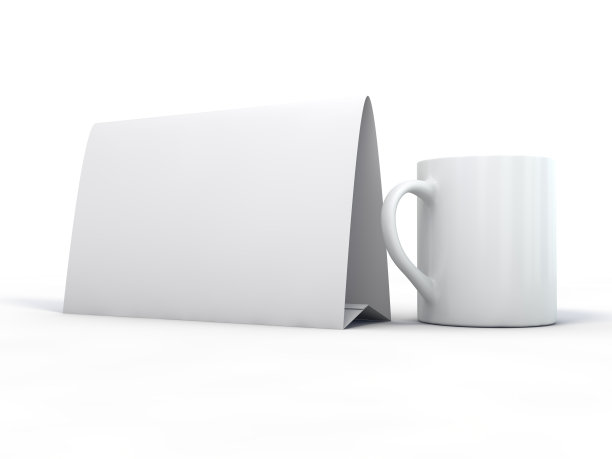 用白纸做小册子。模型3 d。图片下载