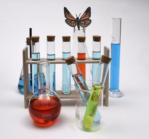 化学、实验室、研究、玻璃器皿图片下载