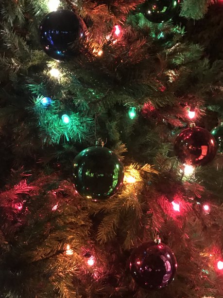 圣诞装饰在塞多纳，AZ美国图片下载