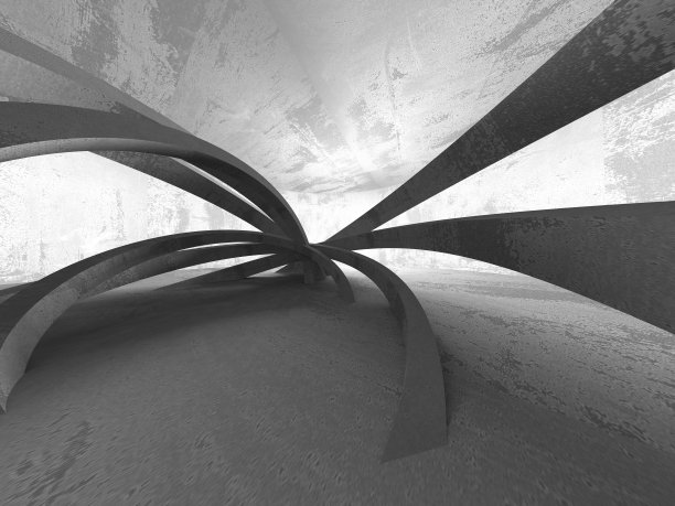 抽象几何混凝土建筑背景图片下载