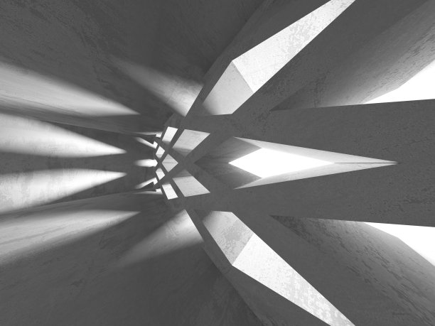 抽象几何混凝土建筑背景图片下载