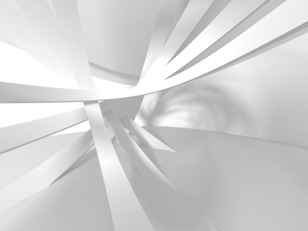 白色建筑建筑现代室内背景图片下载