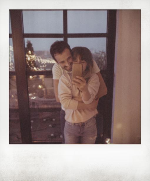 圣诞夜自拍图片下载