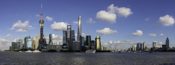 中国上海的城市景观图片下载