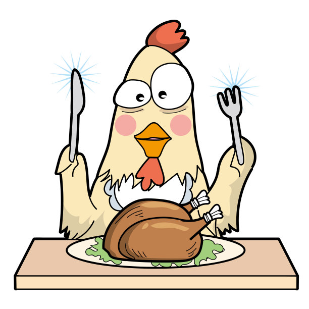 同类相食-鸡-独特的类型图片下载