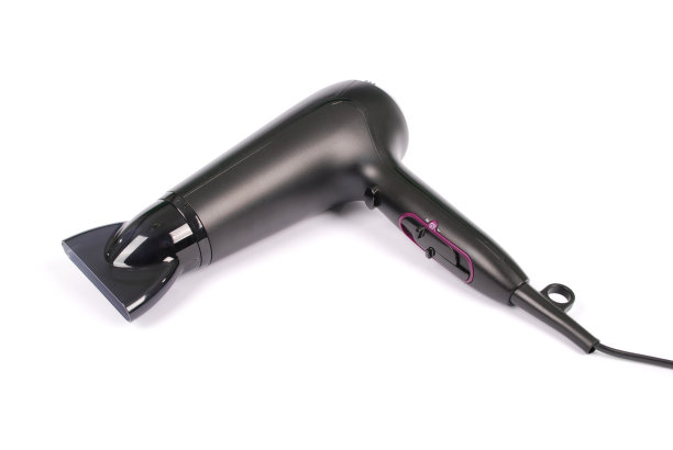 黑色塑料吹风机图片下载