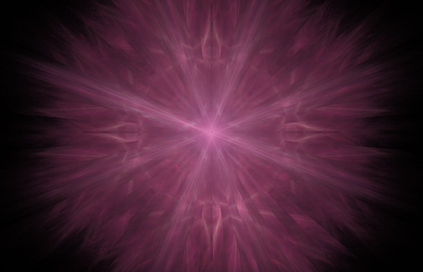 黑色背景上的紫色抽象分形图案。幻想的分形结构。数字艺术。3 d渲染。计算机生成图像。图片下载