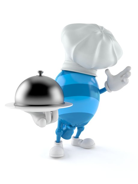 糖果角色持有餐饮圆顶图片下载