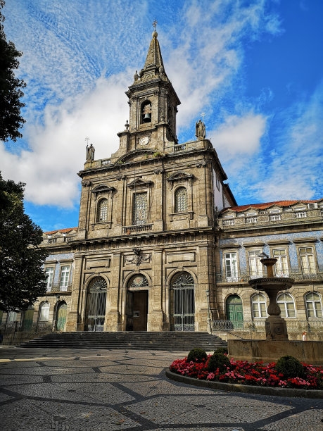 教堂在波尔图图片下载