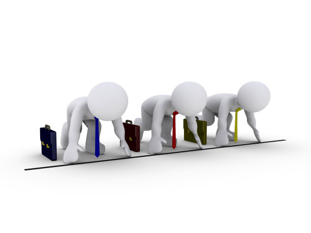 商人准备赛跑图片下载