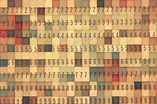 老式电脑穿孔卡数据输入文件图片下载