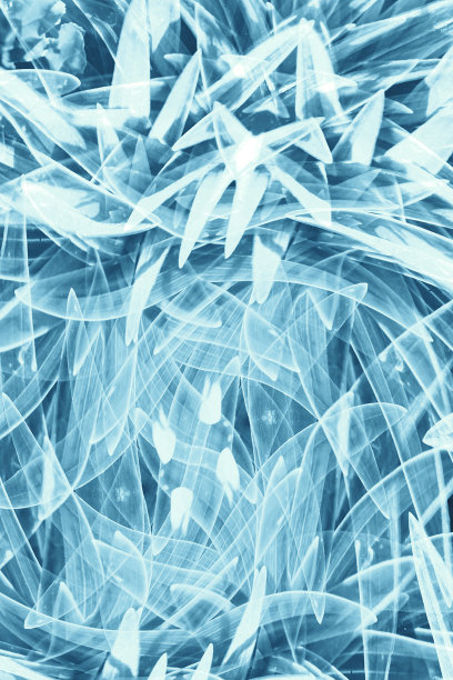 致幻剂荧光背景呈蓝绿色。以酒精和毒品为主题的超现实主义幻想。大麻或酒精引起的致幻的蓝色效应。Lsd宇宙的效果。几何失真。图片下载