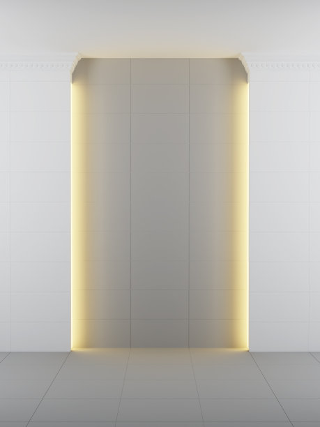 有照明的空房间图片下载