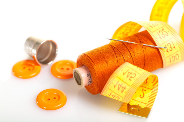 缝纫配件特写图片下载