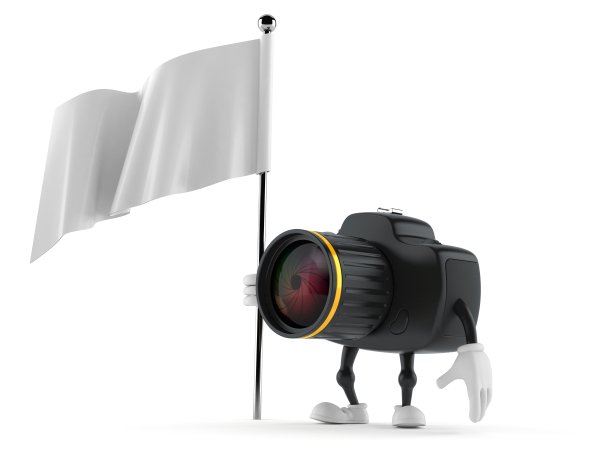 摄像机字符持有空白标志图片下载