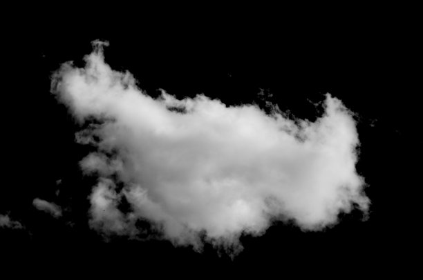 纹理。背景。绘画。设计师的照片，黑色背景上的云图片下载