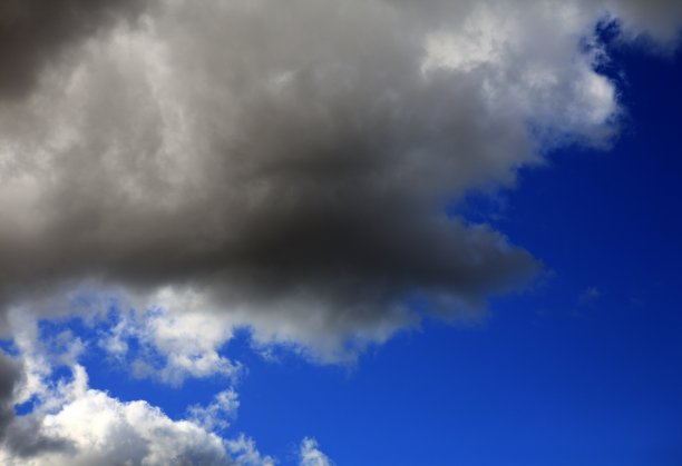 蓝天上的云图片下载