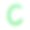 拉丁字母表中的字母“C”是用水彩画的。图片下载