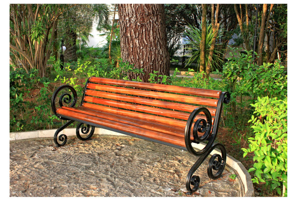 公园长椅图片下载