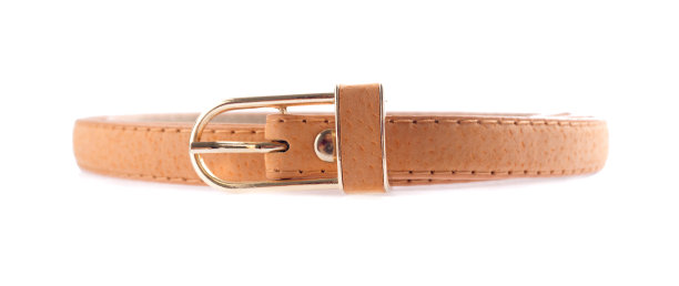 皮带孤立在白色背景上图片下载