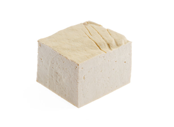 白色背景上的白豆腐图片下载