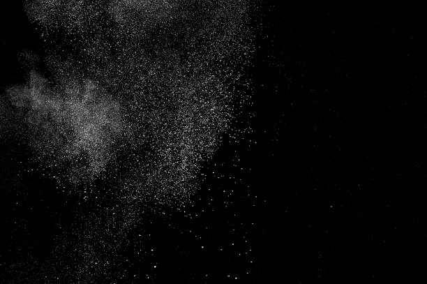 摘要白色粉末爆炸。图片下载