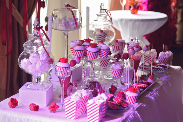 美味的糖果自助餐图片下载