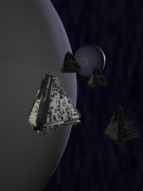 飞船3d渲染。图片下载