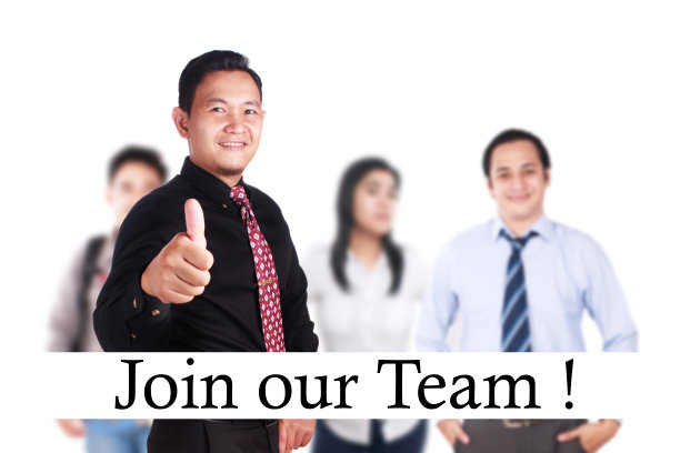 加入我们的团队，激励的话引用概念图片下载