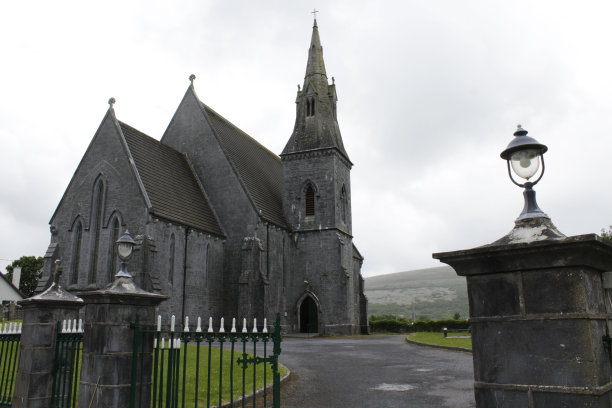 爱尔兰ballyvaughan天主教堂图片下载