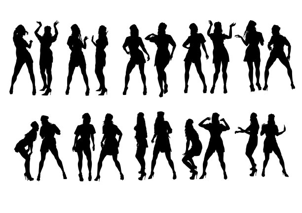 美丽的女人素材图片