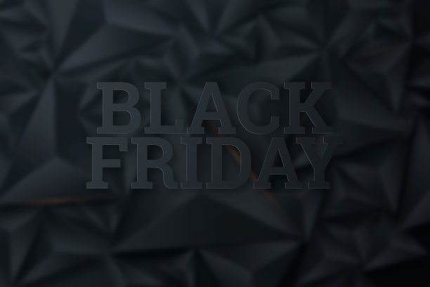 黑色星期五促销海报。商业折扣活动横幅。黑色背景。横幅，卡片，拷贝空间。模型,布局。创作的背景图片下载