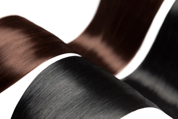 豪华有光泽的头发的特写图片下载