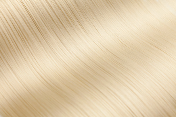 豪华的金色头发的特写图片下载