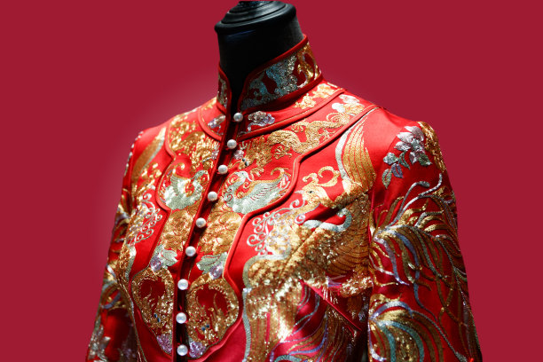 刺绣礼服图片下载