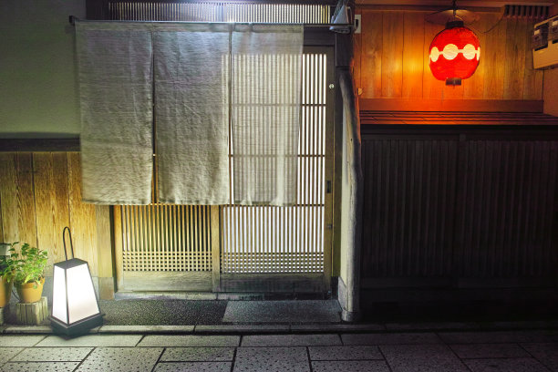 日本餐厅入口图片下载