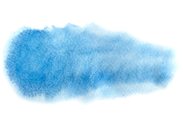 手绘水彩在白纸上图片下载