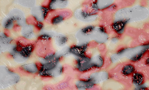 水果冰。发光模糊的背景在复古风格。美丽的抽象图形。图片下载