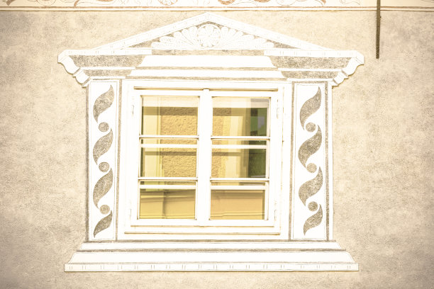 典型的奥地利窗口。图片下载