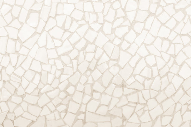 破碎瓷砖马赛克无缝图案。乳白色和棕色的瓷砖墙高分辨率真实照片或砖无缝和纹理的内部背景。图片下载