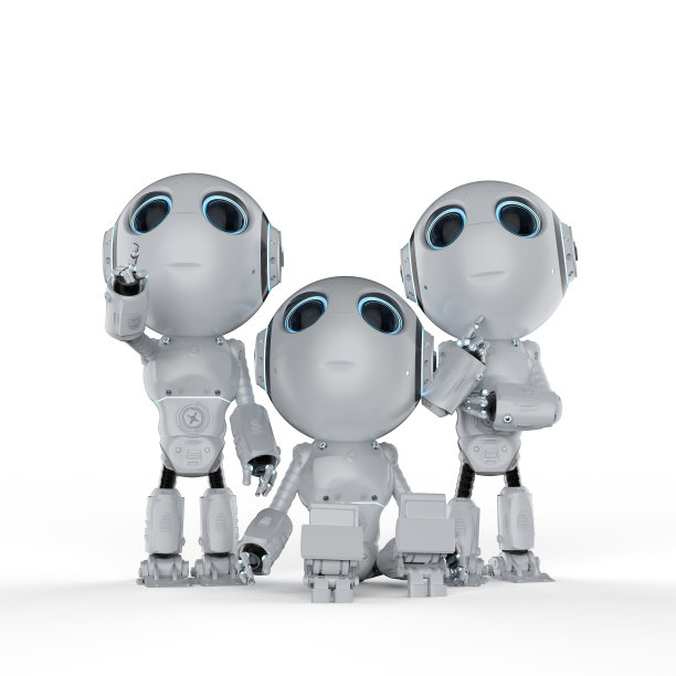 三个微型机器人图片下载